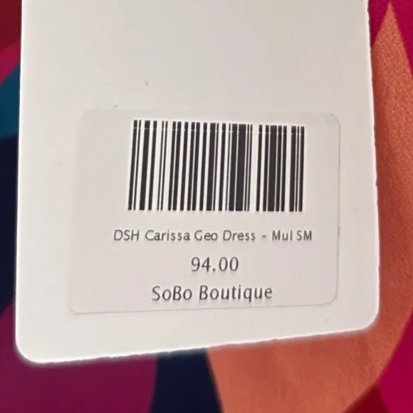 Vibrant Multicolor Women's Dress - Picture 6 of 6